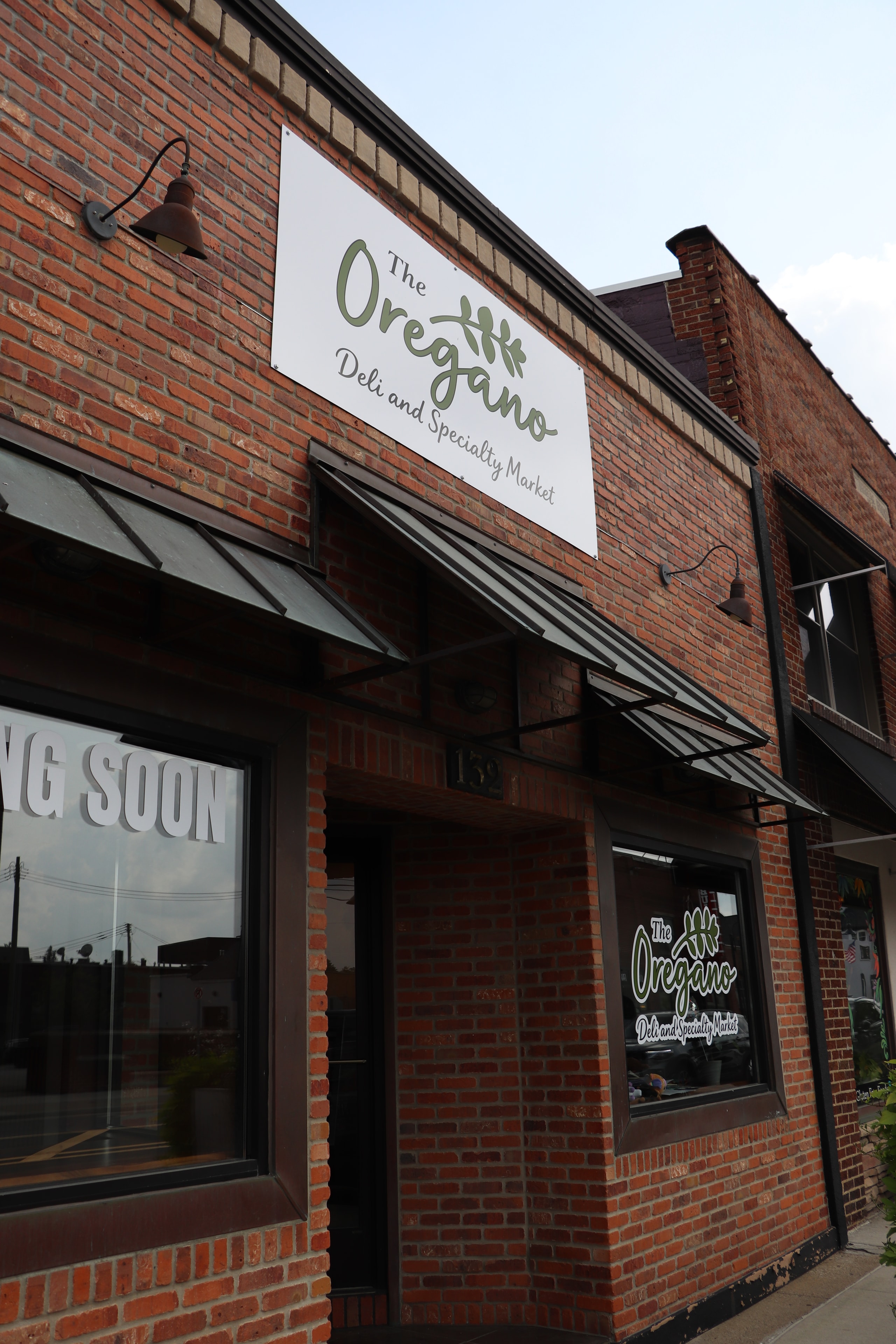 The Oregano Deli storefront on Main Street